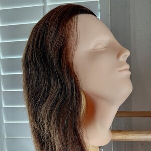 Human Hair Mannequin Practice Head - Never Used